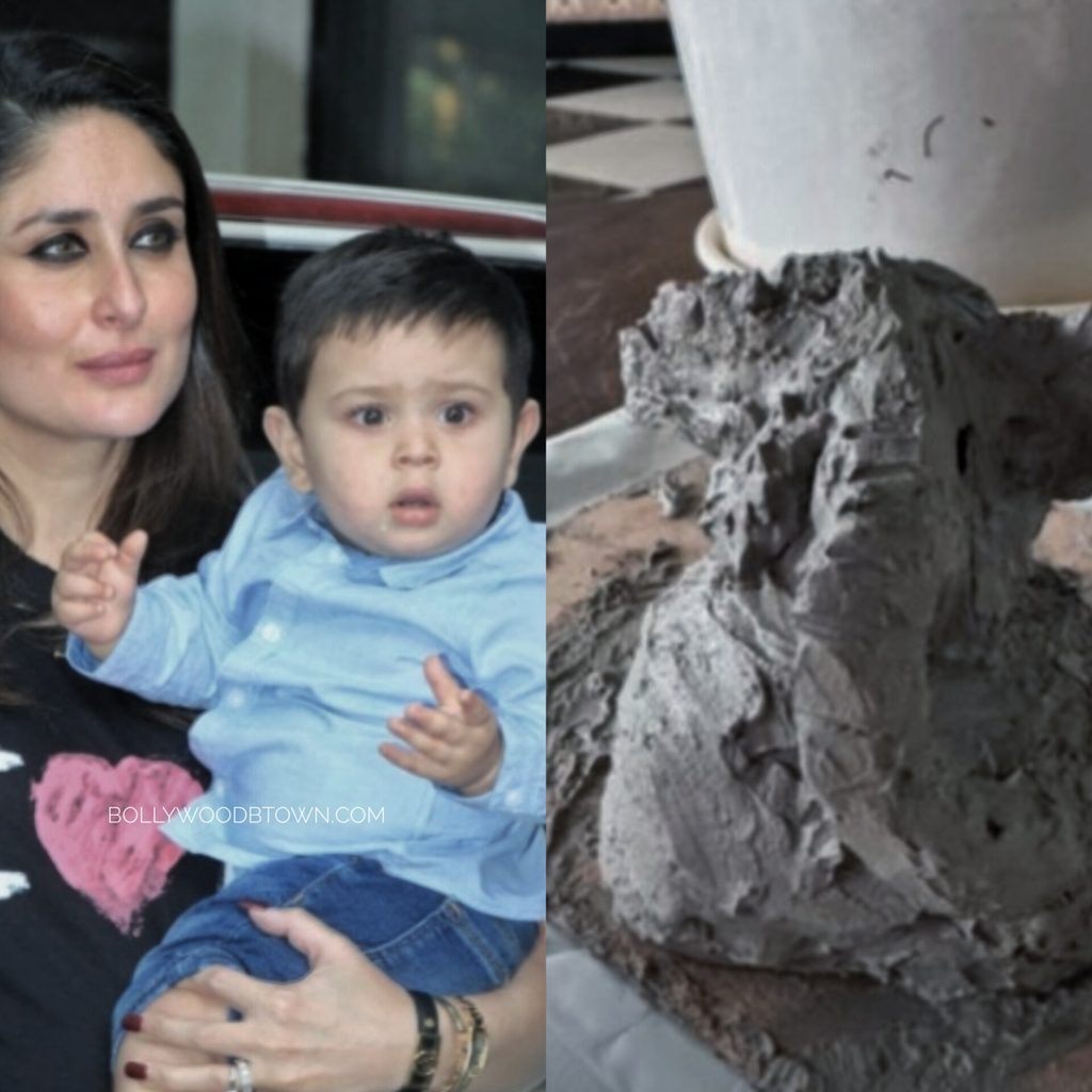 Jeh Makes Ganesh Idol With Saif Ali Khan, Kareena Shares Pics 58844